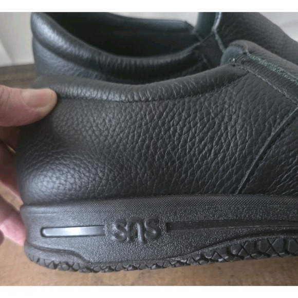 SAS Women's Patriot Slip-Resistant Black Slip On  Sz 8.5 - Picture 6 of 9
